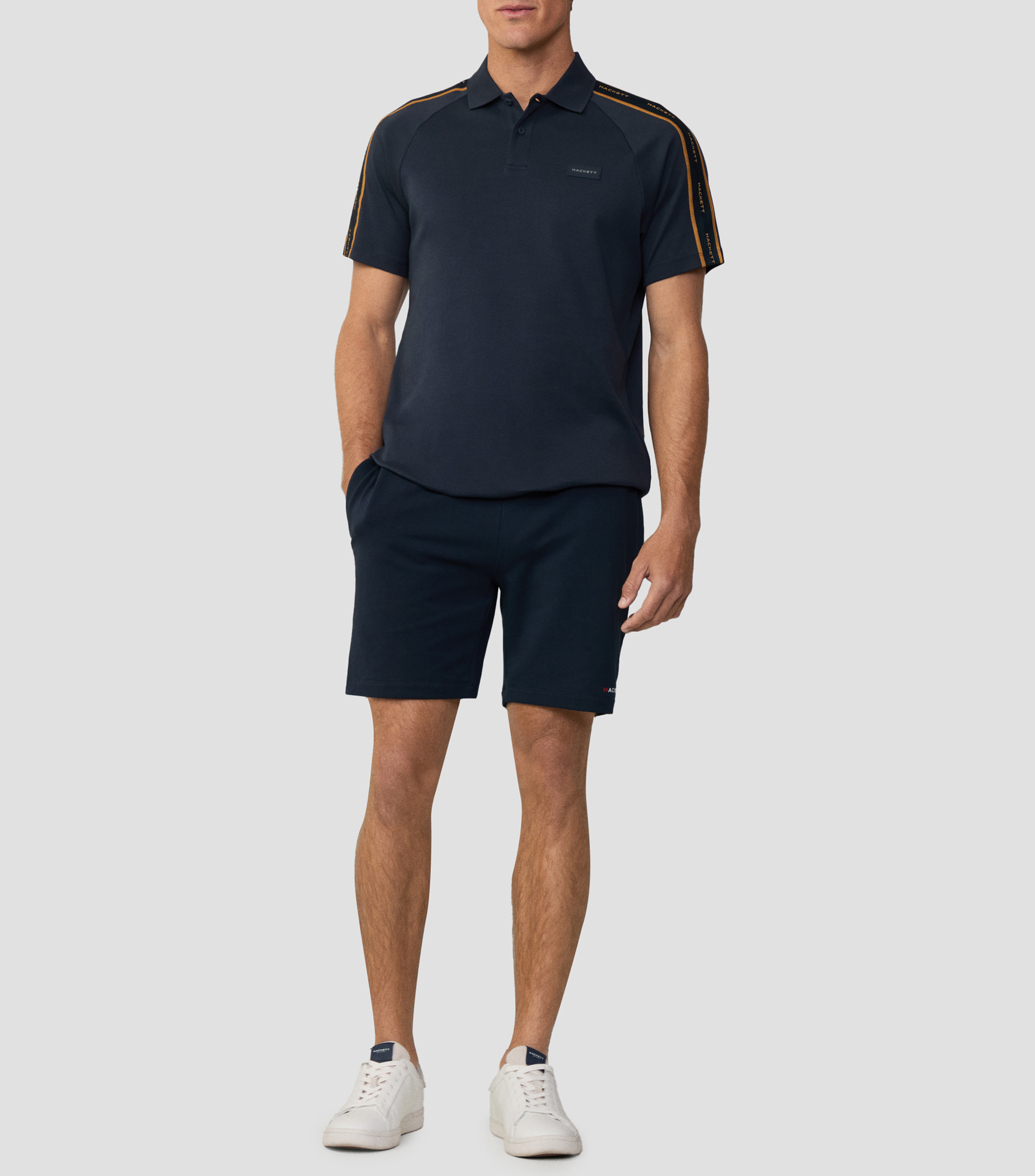 Playera tipo polo manga corta Hombre